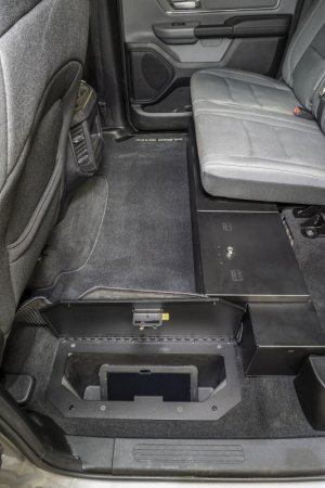 Ram 1500 In-Floor Locking Cargo Lid - Tuffy Products - Black - `19-`24